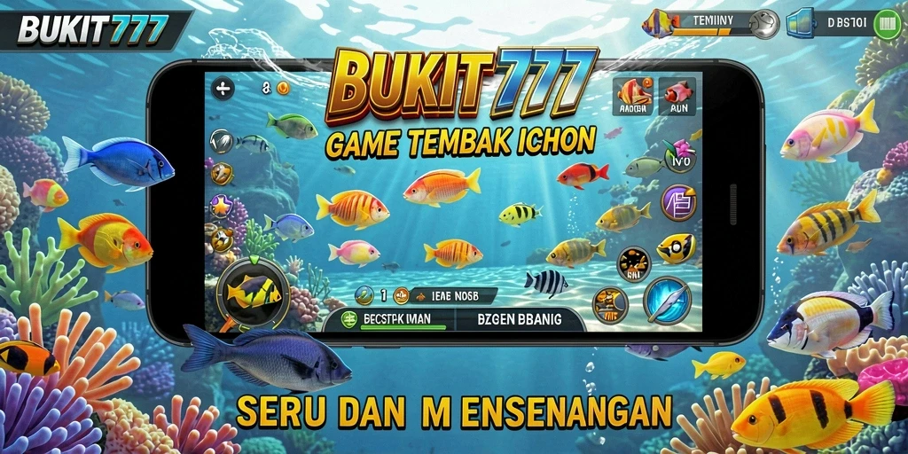 Gameplay seru di BUKIT777 dengan berbagai ikan untuk ditangkap.