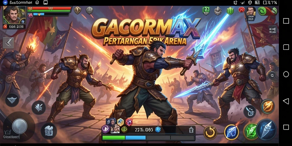 Gameplay GACORMAX yang mendebarkan dan penuh aksi.