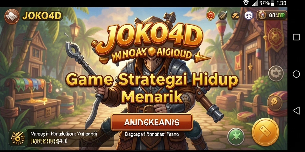 Tampilan gameplay JOKO4D yang seru dan adiktif.