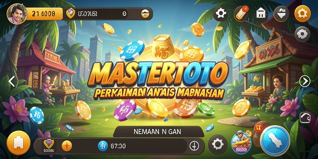 Tampilan gameplay seru di MASTERTOTO dengan tantangan menyenangkan.