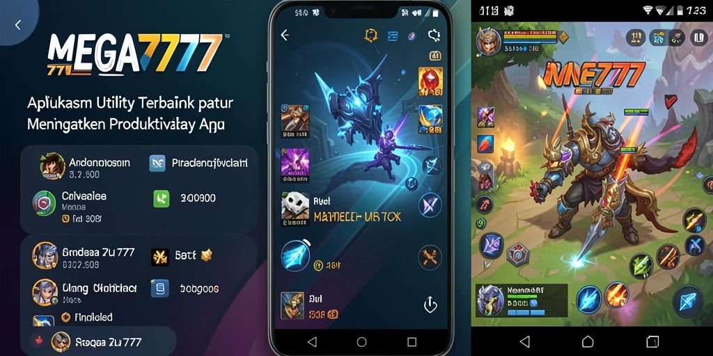 Tampilan interface MEGA777 yang memudahkan pengguna mengatur tugas.