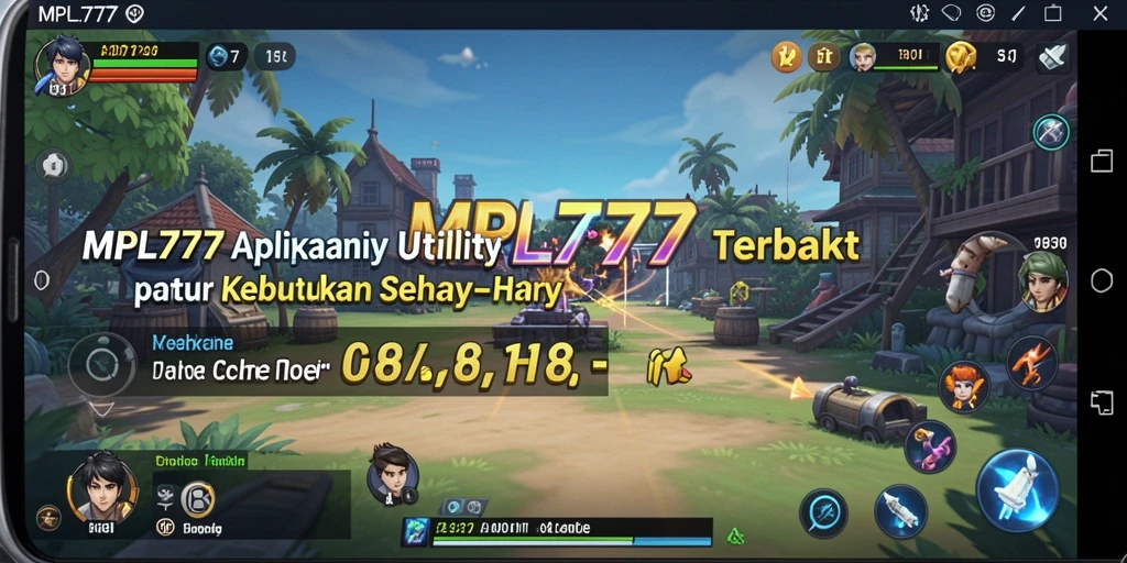 Screenshot utama MPL777 menunjukkan tampilan antarmuka yang user-friendly.