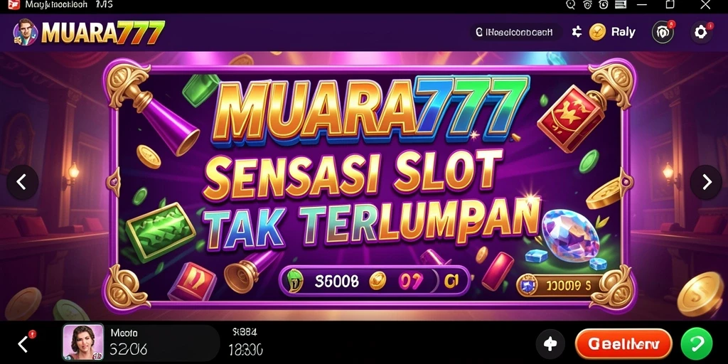 Tampilan gameplay menarik dari slot MUARA777 yang mendebarkan.