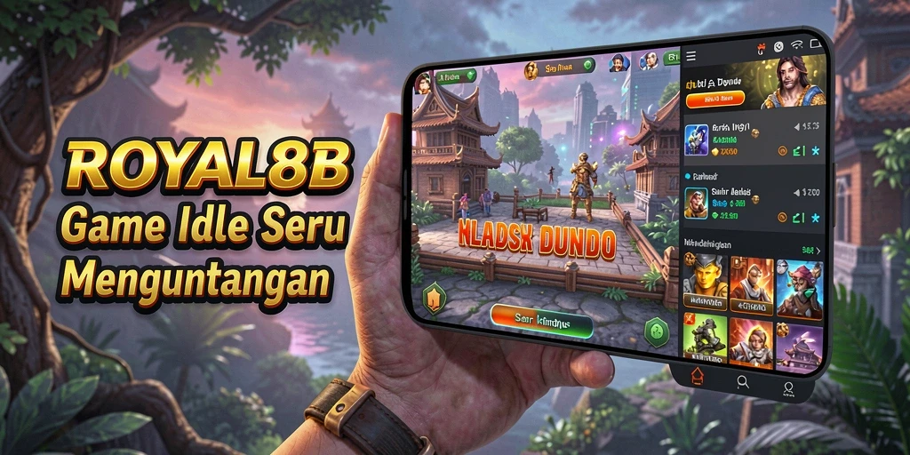Screenshot gameplay ROYAL88 menunjukkan momen seru saat mengembangkan kerajaan.