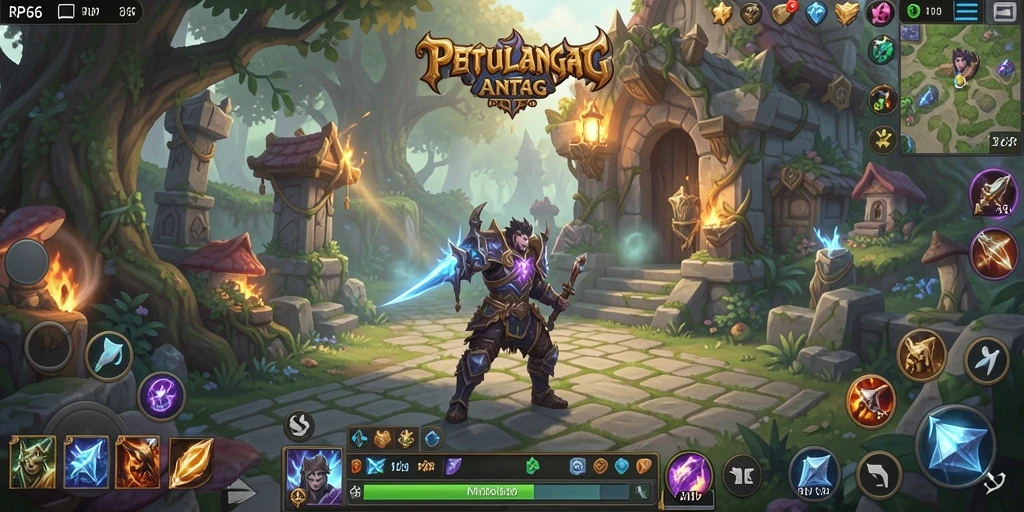 Tampilan gameplay RP66 yang penuh aksi mendebarkan.