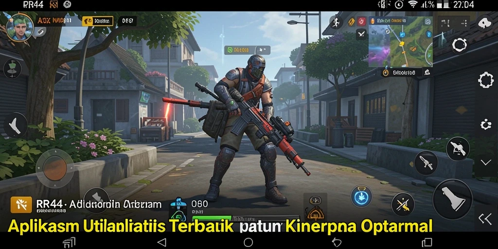 Screenshot utama RR44 menunjukkan antarmuka mudah digunakan untuk pengaturan Utility.