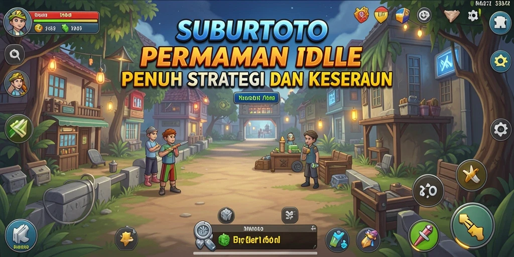 Gameplay SUBURTOTO yang seru dan interaktif dalam permainan Idle.