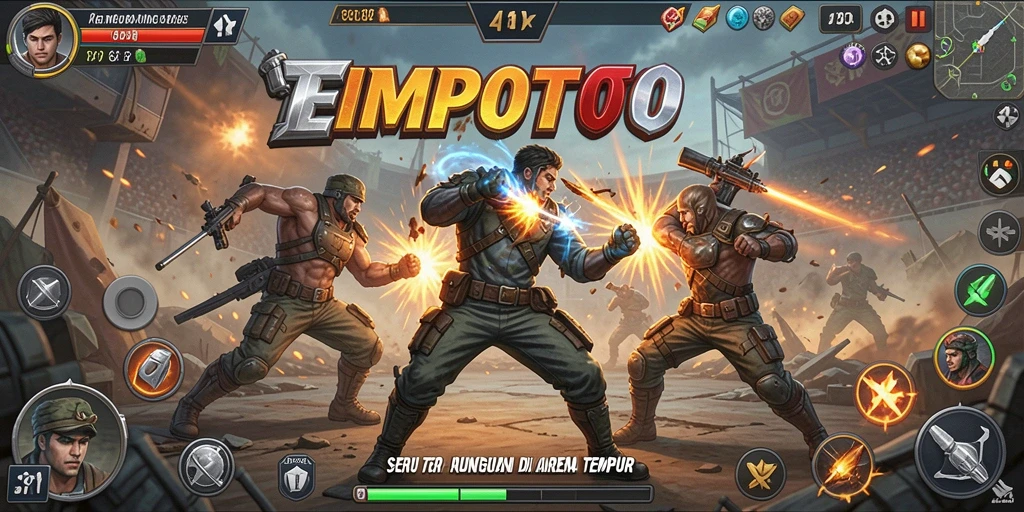Gameplay TEMPOTOTO yang seru dan grafis menakjubkan.